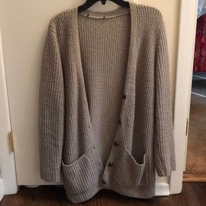 🍂 Forever 21 Gray Size S Cardigan